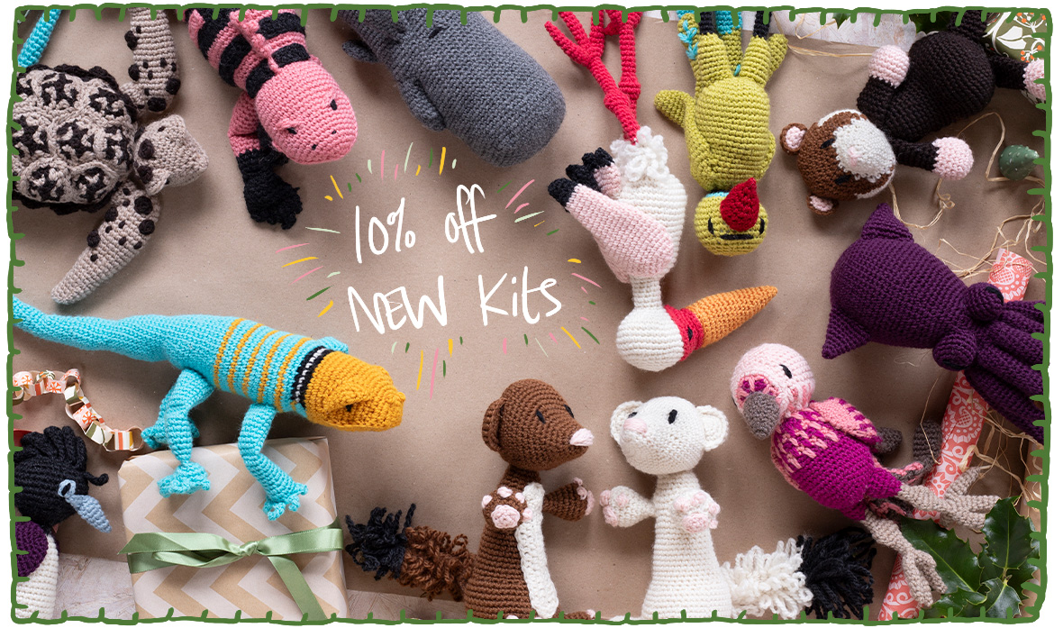 Edstravaganza new kits crochet patterns toft